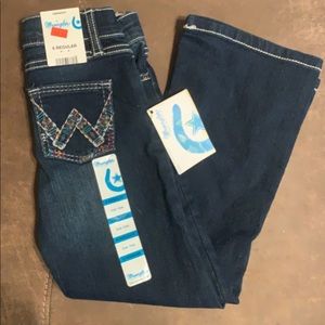 Girl Wrangler Jeans Size 6 Reg.